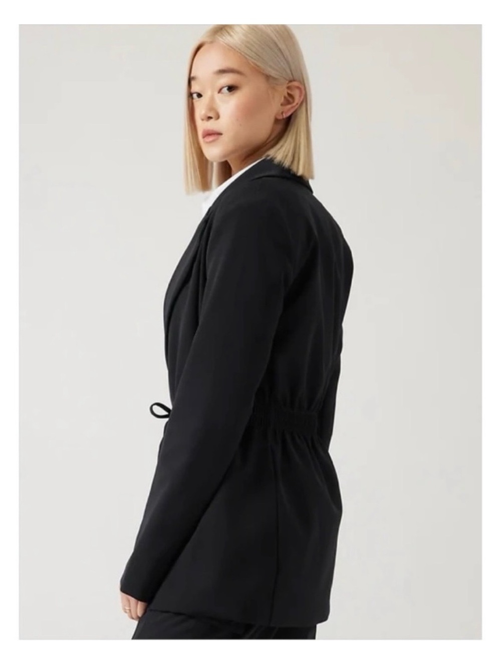 Black Oversized Blazer Jacket - Women, NWT Athleta Primawill Blazer - Picture 3 of 10